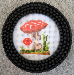 Mushroom embroidery